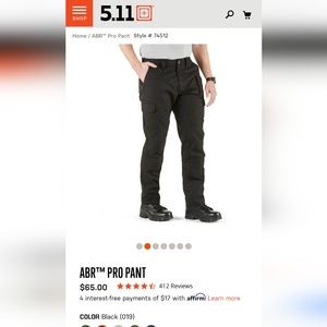 5.11 tactical ABR pro pants